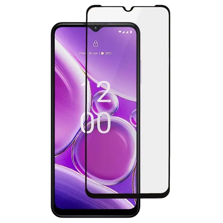 COVER CAPITAL Tempered Glass Touch Screen Protector Compatible For Nokia G42 5G -Black Edges (Full Screen Coverage) (B0CJ9JV92X) Amazon Price History, Amazon Price Tracker