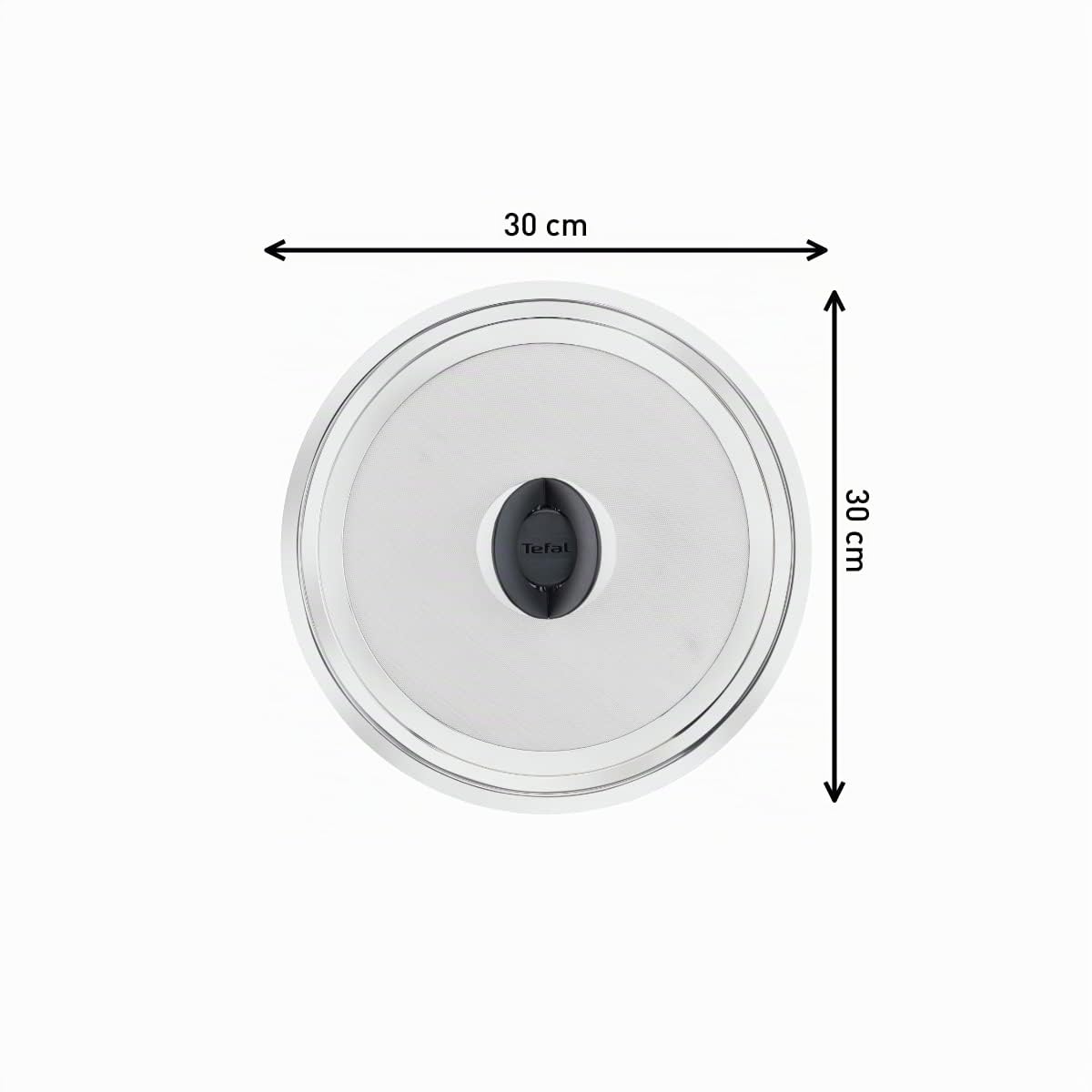 TEFAL Couvercle anti-projection Ingenio - Inox - 24/30 cm