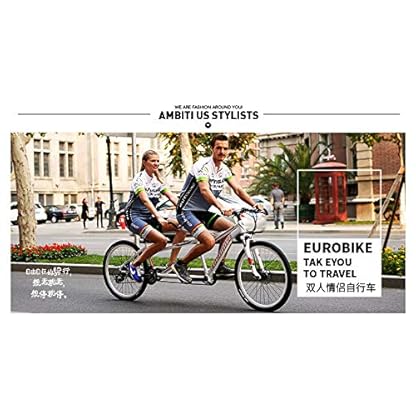 ZZKK Doppel Radfahren 21/26 Geschwindigkeit Berg 700C Geschwindigkeit Straße Freizeit Reisen Sightseeing Auto,24speed – Bild 3