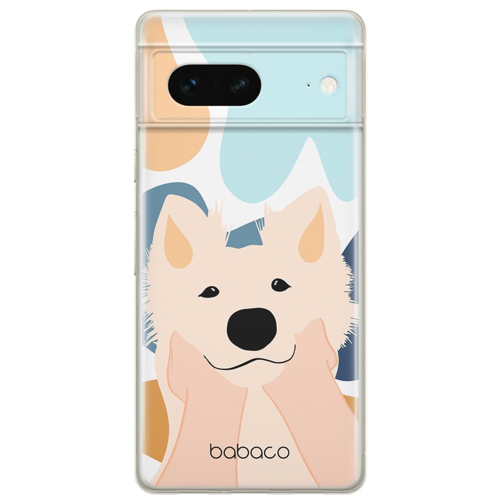 Babaco ERT GROUP mobile phone case for Google PIXEL 7 original and officially Licensed pattern Dogs 009 optimally adapted to the shape of the mobile phone, case made of TPU