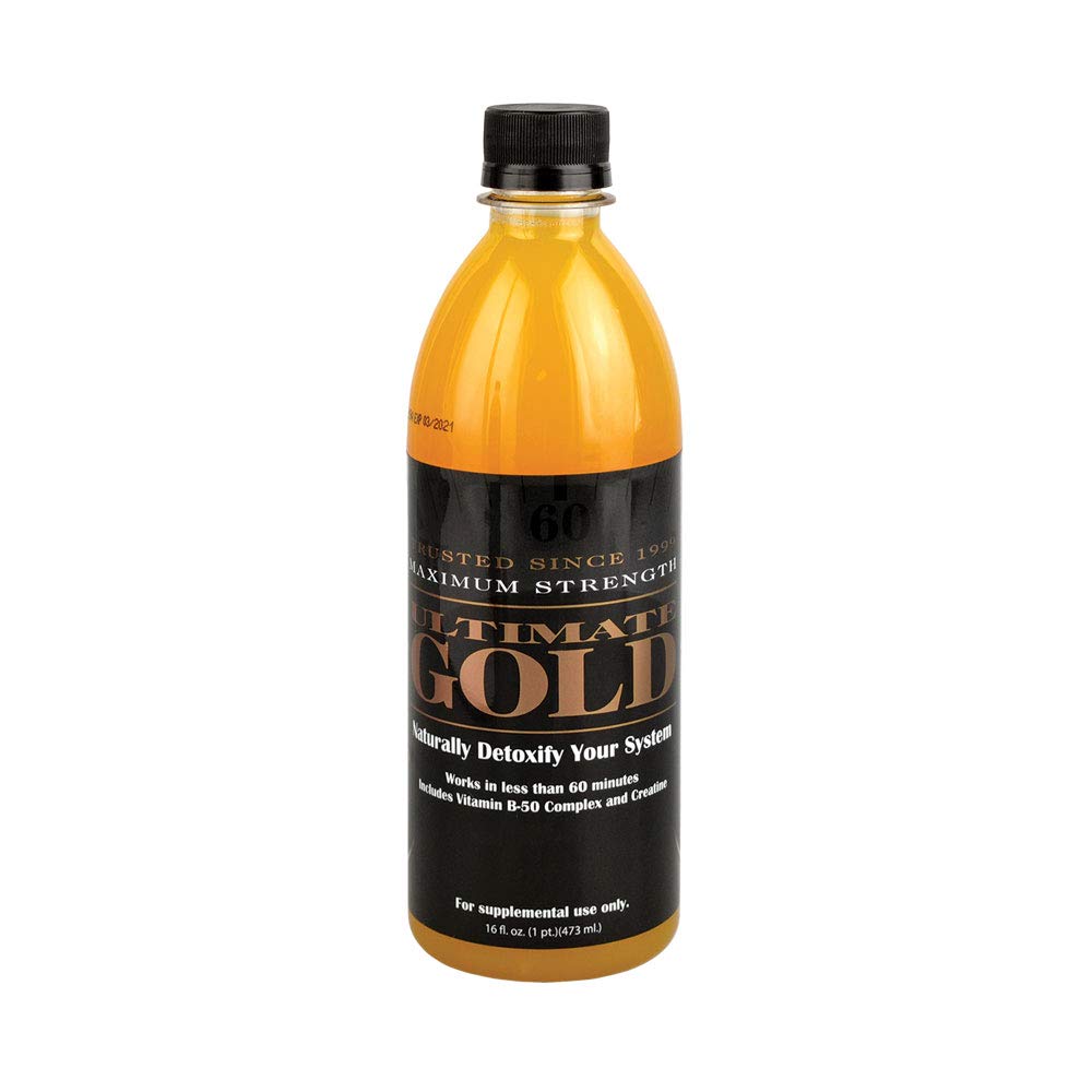Amazon Com Ultimate Gold Detox 16 Ounce By Glow Industries Multiple Vitamin Mineral Supplements Beauty