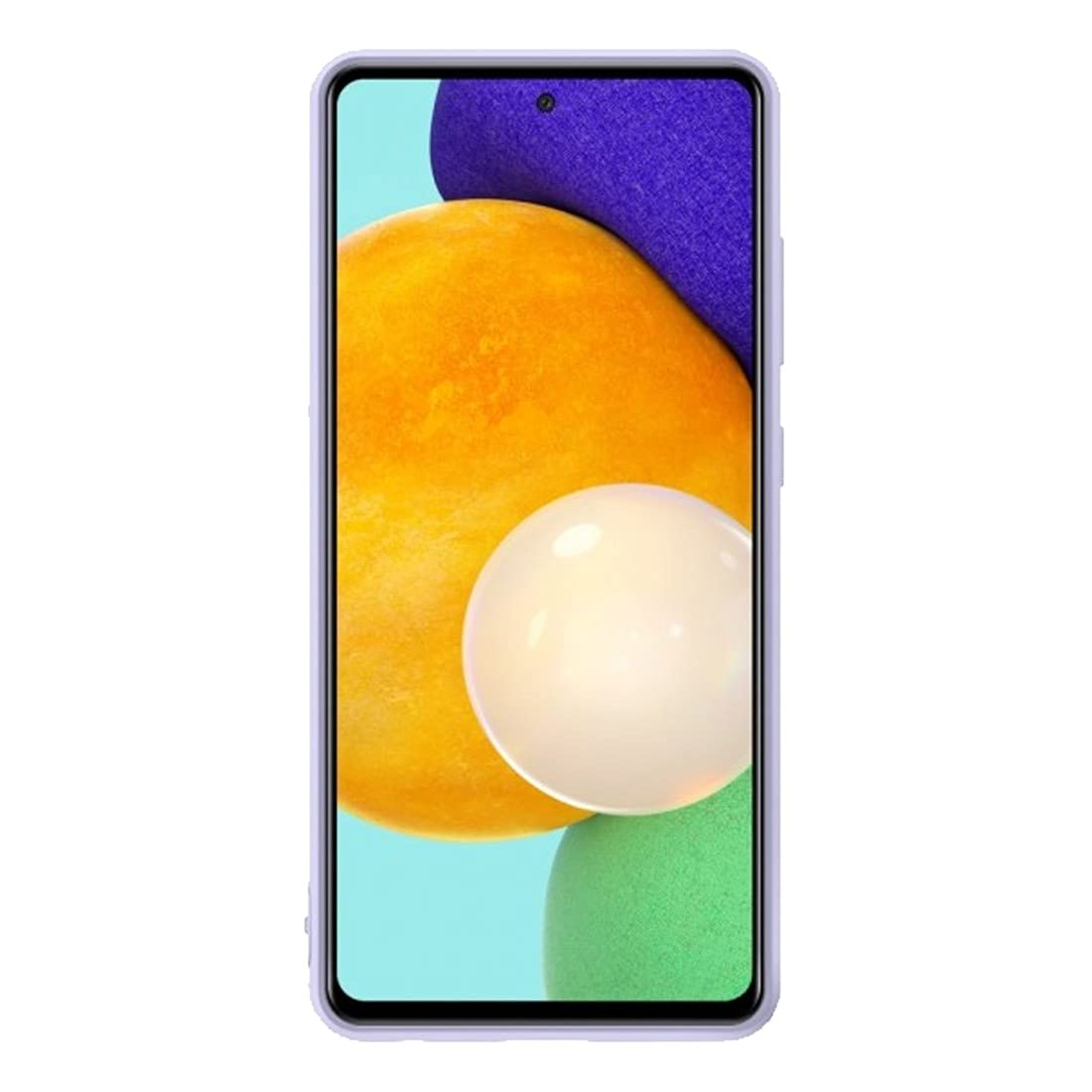Samsung Silicone Cover Custodia morbida per Galaxy A52 | A52s 5G, Viola