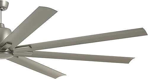Miniatura 8 de Kichler Breda 310275NI - Ventilador de techo de 75 pulgadas y 8 aspas en níquel cepillado