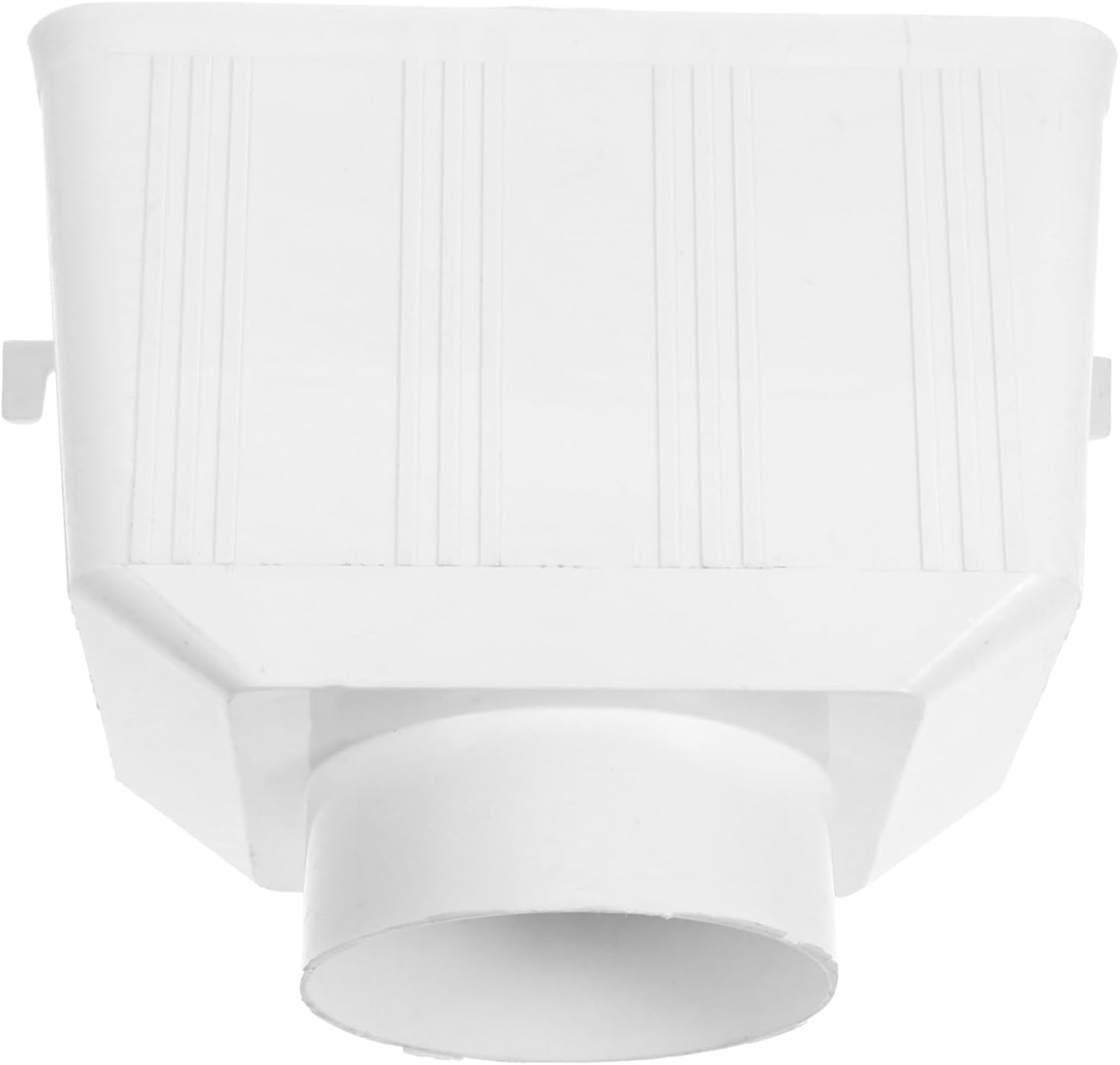 3pcs Rain Gutter Downspout Connector Plastic Gutter Pipe Adapter Downspout Drainage Fitting