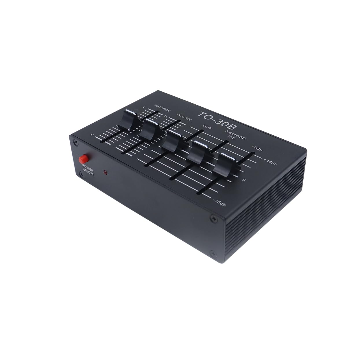 Ticha Controller di bilanciamento audio stereo, preamplificatore simmetrico a tre stadi con controllo volume
