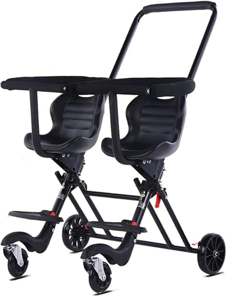 Amazon Co Jp ダブルベビーカー ライト 折りたたみ式 コンパクトダブルベビーカー 兄弟姉妹や二重ベビーカー ショッピングバスケット Style Style One ベビー マタニティ