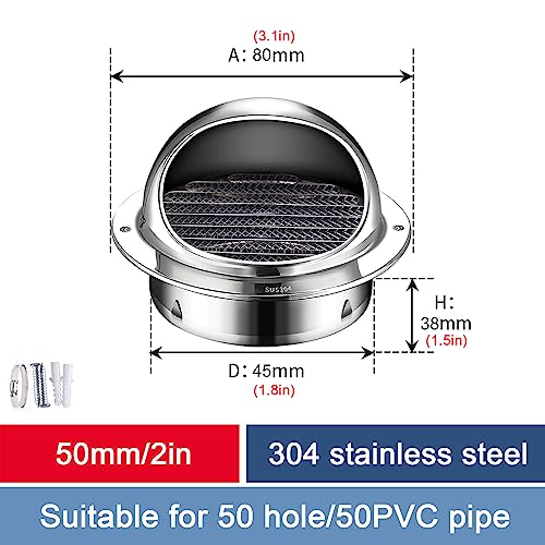 Grille d'aération en acier inoxydable 304 pour façade extérieure durable