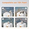 TESSAN Adattatore Universale da Viaggio con 3 USB C e 2 USB A, Caricatore Universale 15 W Max, Adattatore Presa da Viaggio per USA Thailandia Giappone Inglese Australia Brasile