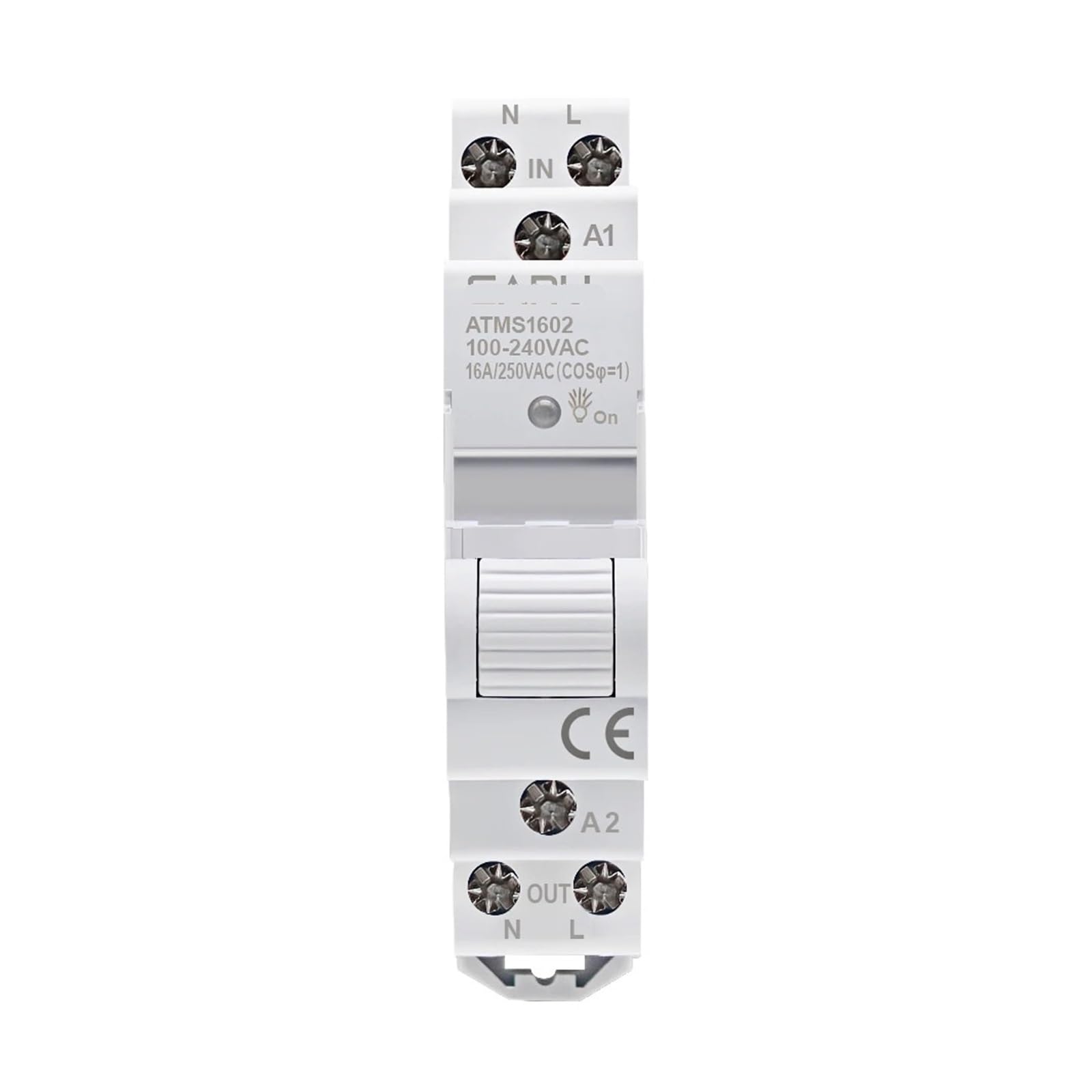 Interruptor relé temporizador carril DIN de 16A con programación horaria precisa AC 110V 2