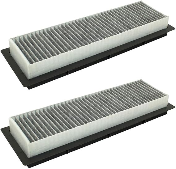 2 Pack Activated Carbon Cabin Filters RE198488 SJ14288 for Tractors R4023, Replacement for John Deere OEM