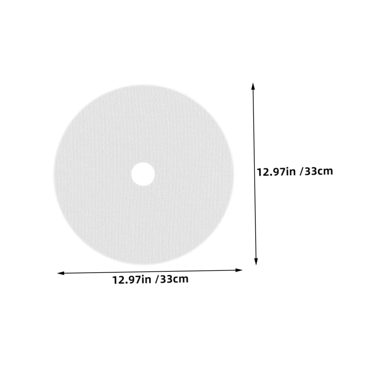 Ciieeo 10Pcs Non Stick Silicone Dehydrator Sheets Round Fruit Dryer Mats with Center and Reusable for Effortless Drying of Fruits and Snacks