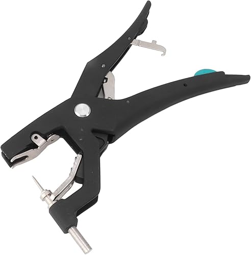 Aplicador de etiquetas de oído, alicates para ganado, aleación automática, oveja, cerdo, cabra, resorte, animales de granja, alicates de tamaño de