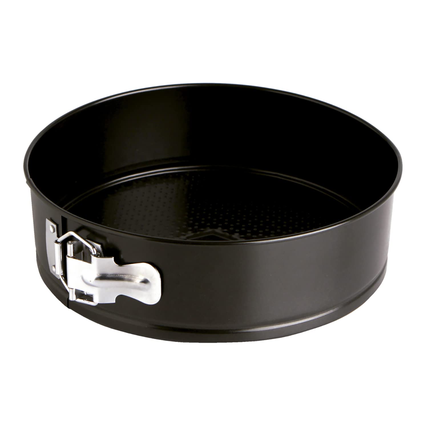 Quid Sweet Grey Molde Redondo Desmontable Acero Pintado 28x6,8cm Negro