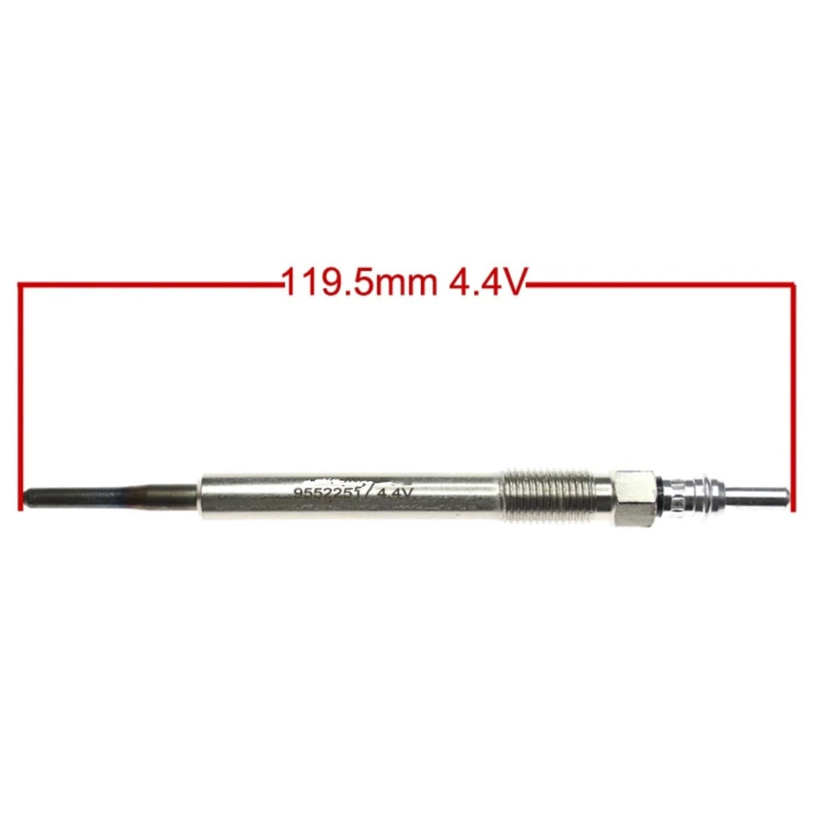 Auto Candelette Compatibile Con Opel Per Corsa D Hatchback Wagon S07 Z13DTJ Z13DTH Z13DTE 2006-2014 55564219 95522517 1826357 1214090 Candelette Diesel 4.4v