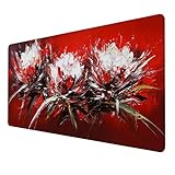 【TAPIS DE SOURIS】 : le tapis de souris ajoute de la couleur, du style et du confort à votre espace de travail. Le tapis de bureau doux et lisse protège votre bureau. Le tapis de souris est un cadeau spécial pour les collègues, les amis et la famille.