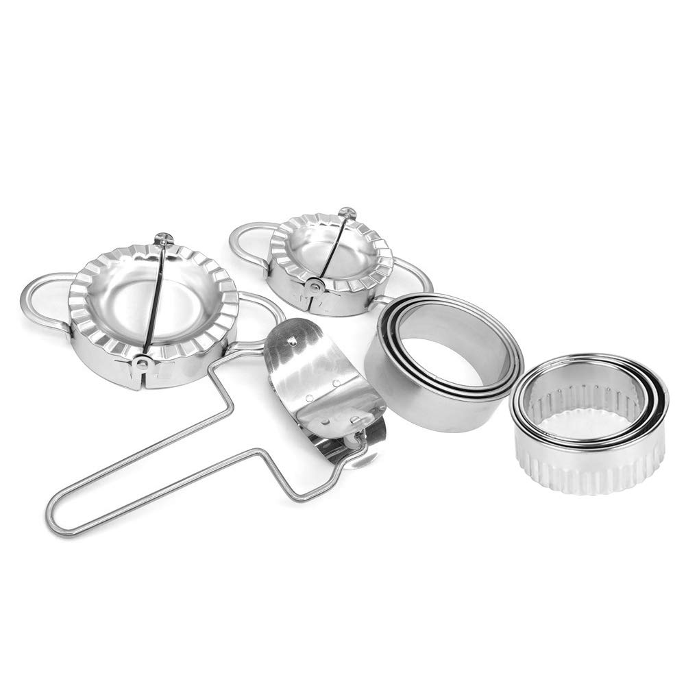 Molde para empanadillas EMUKOEP de acero 304 con cortador de masa integrado