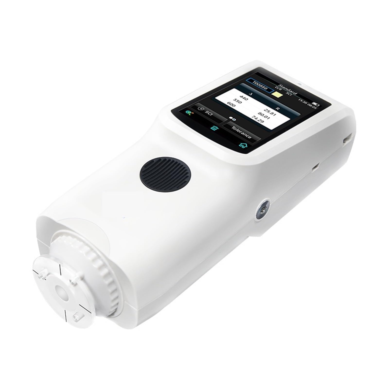 Espectrofotómetro, Espectrofotómetro Portátil De Laboratorio, Colorímetro 3nh Con Rango Longitud Onda 400-700nm, Ancho Banda Espectral 0-120nm