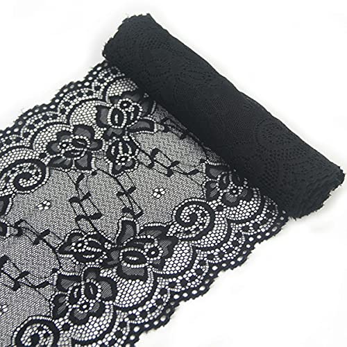 Lace Fabric Lace Ribbon,Floral Lace Trim, Elastic Lace
