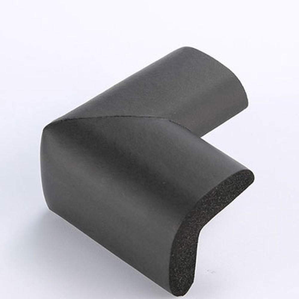 EYCFSJ Safety Edge Corner Guards 8Pcs 55 * 55Mm Baby Corner Protector Soft Table Desk Essential Protection for Children Corners Baby Safety Edge Corner Guards 8Pcs Black