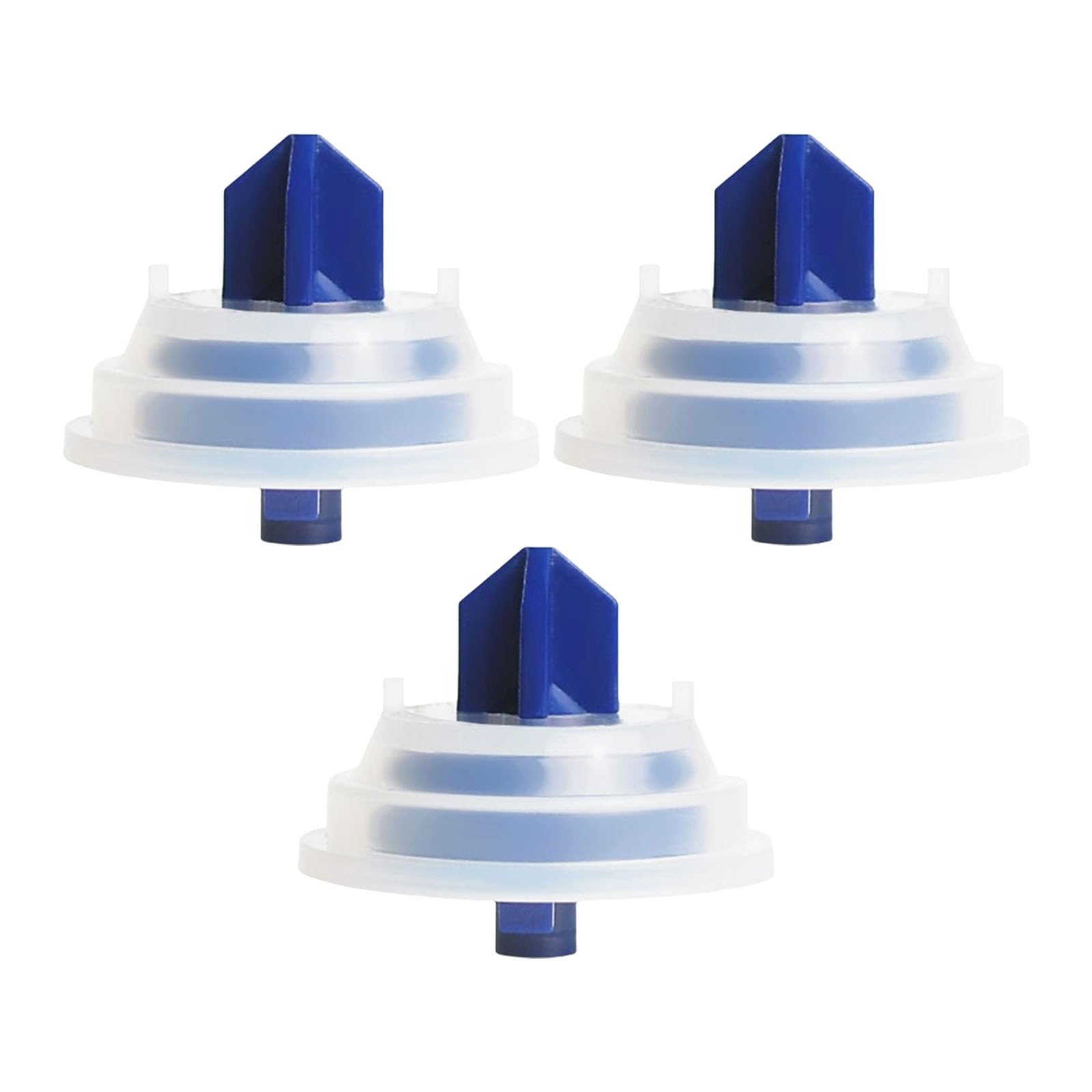 3Pcs Float Valves Membrane Toilet Fill Valves Diaphragm Washer Float Membrane Bathroom Spare Parts Easy to Use Bathroom Spare Parts