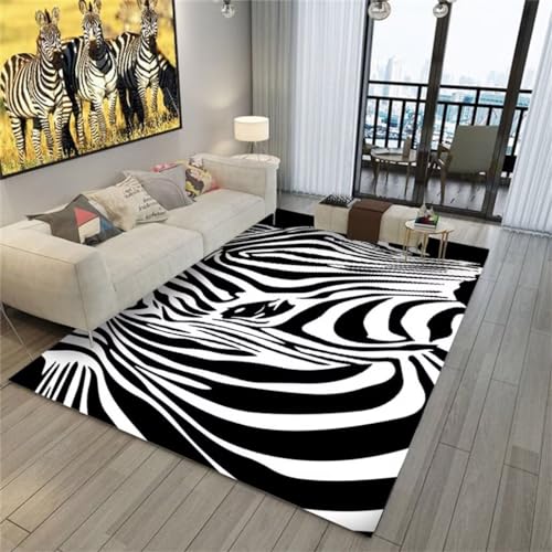 Tapis à poils ras pour chambre d'adolescent facile à nettoyer
