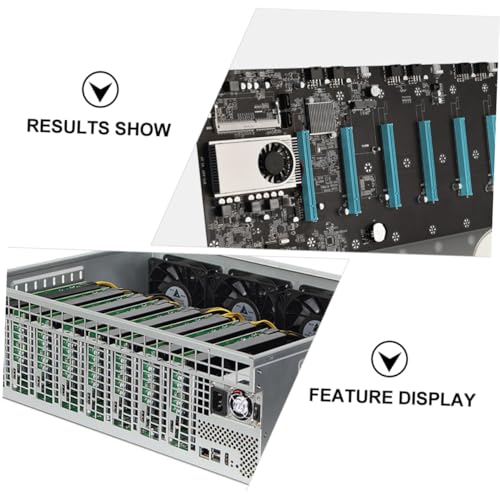 Carte mère de minage haute stabilité avec CPU et support rig intégré