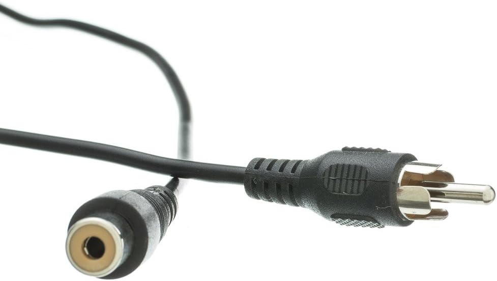 CableWholesale RCA Audio/Video Cable, A/V Cable, 3 RCA Male