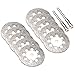 Pengxiaomei 10 Pieces Diamond Cutting Wheel, 22mm 545 Diamond Mandrel Dremel Tools