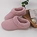 ofoot Women's Winter Warm Faux Suede Fuzzy Clog Slippers | Memory Foam, Non-Slip Rubber Soles
