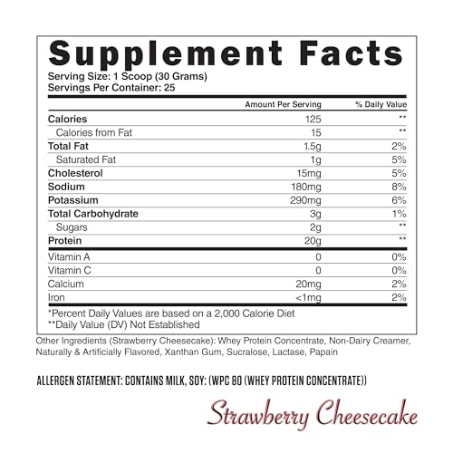 Steel Supplements Whey Protein Powder