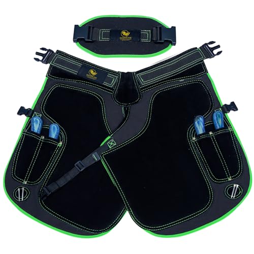 Aro de 65 cm de piel reforzada y resistente para cuello de caballos de doma 2