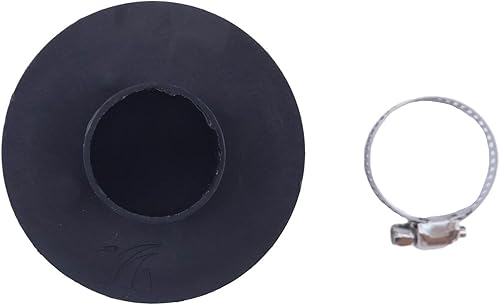 Miniatura 3 de ZTUOAUMA Kit de filtro de admisión de aire de 0.984 in silenciador silenciador con abrazadera de sello compatible con Webasto Dometic Eberspacher