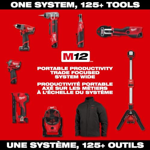 Milwaukee M12 Starter Kit cargador y batería 2.0Ah para herramientas 5