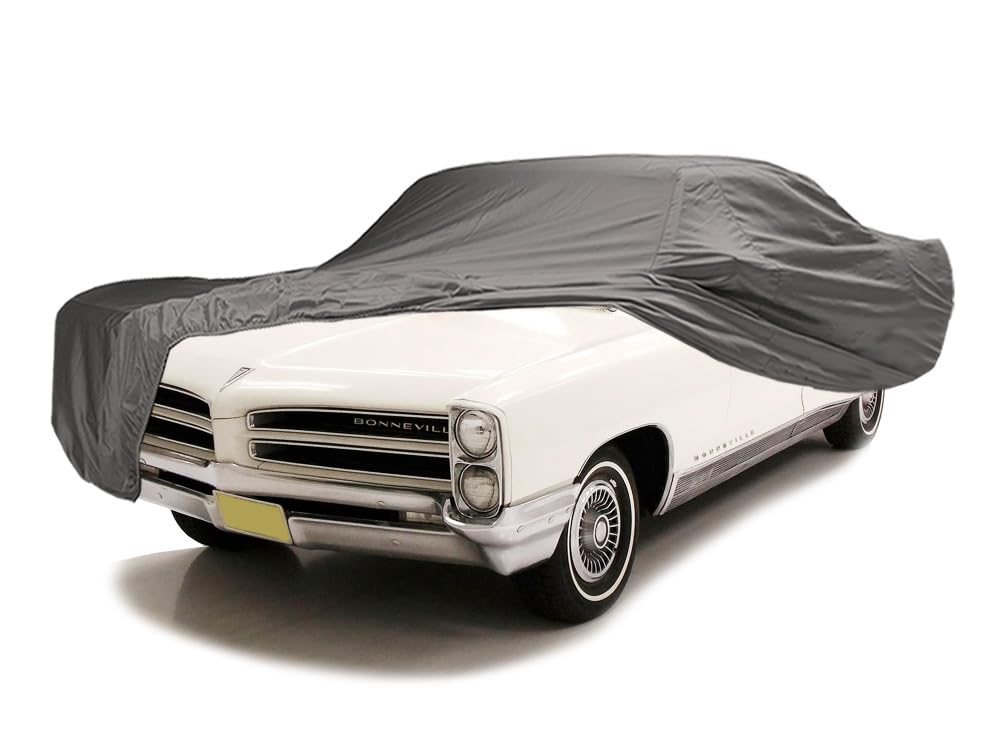 CarsCover Custom Fits for Pontiac GTO 1964-1967 Car Cover Ironshield Leatherette All Weatherproof Waterproof 100 Block Sun Rain