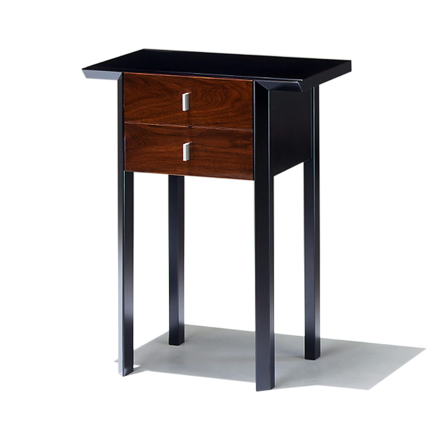 Amazon.co.jp: 森繁 サービステーブル ウォールナット光沢仕上げ W600