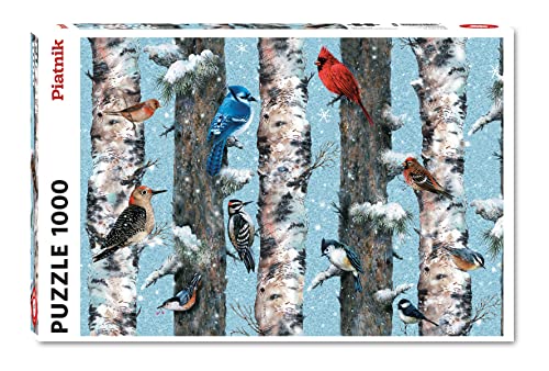Preisvergleich Produktbild Piatnik 5514 Puzzle Wintervögel 1000 Teile