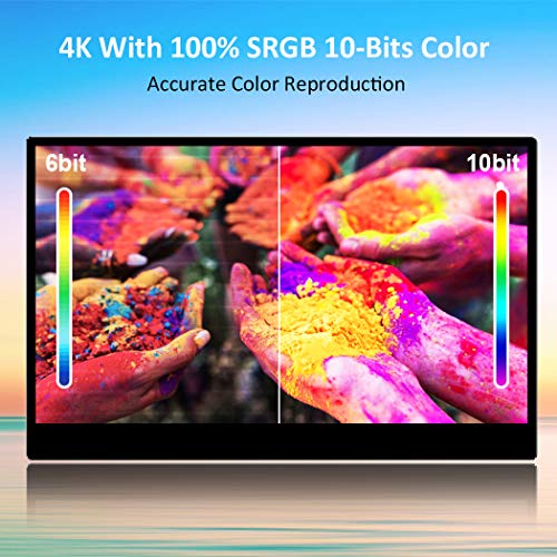 4k モバイルタッチモニター 15 6インチ Uhd ポータブル デュアルディスプレイ 10 Bit表示色 Hdr搭載高画質 Adobe 100 色域 Eye Careテクノロジー ゲーミングモニター Type C ミニhdmi パソコン Ps4 Mac Nintendo Switch Xbox対応 Whenbuy Jchere Com
