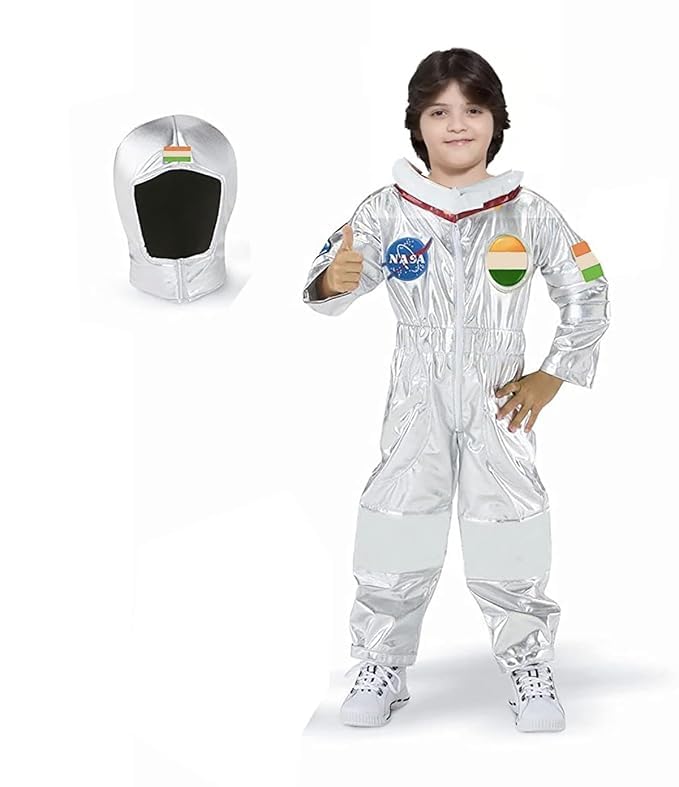 FANCY FLIGHT Astronaut Dress for Kids - Costume, Toddler Outfit, Boys and Girls Dress-Up, Children's Space Explorer Costume-image-32