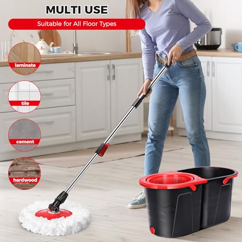 Gadhra 50031 360° Spin Mop And Bucket thumb #6