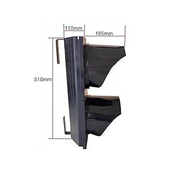 Amazon.co.jp: 2灯交通信号灯 200mm(8インチ)交通信号灯 交通