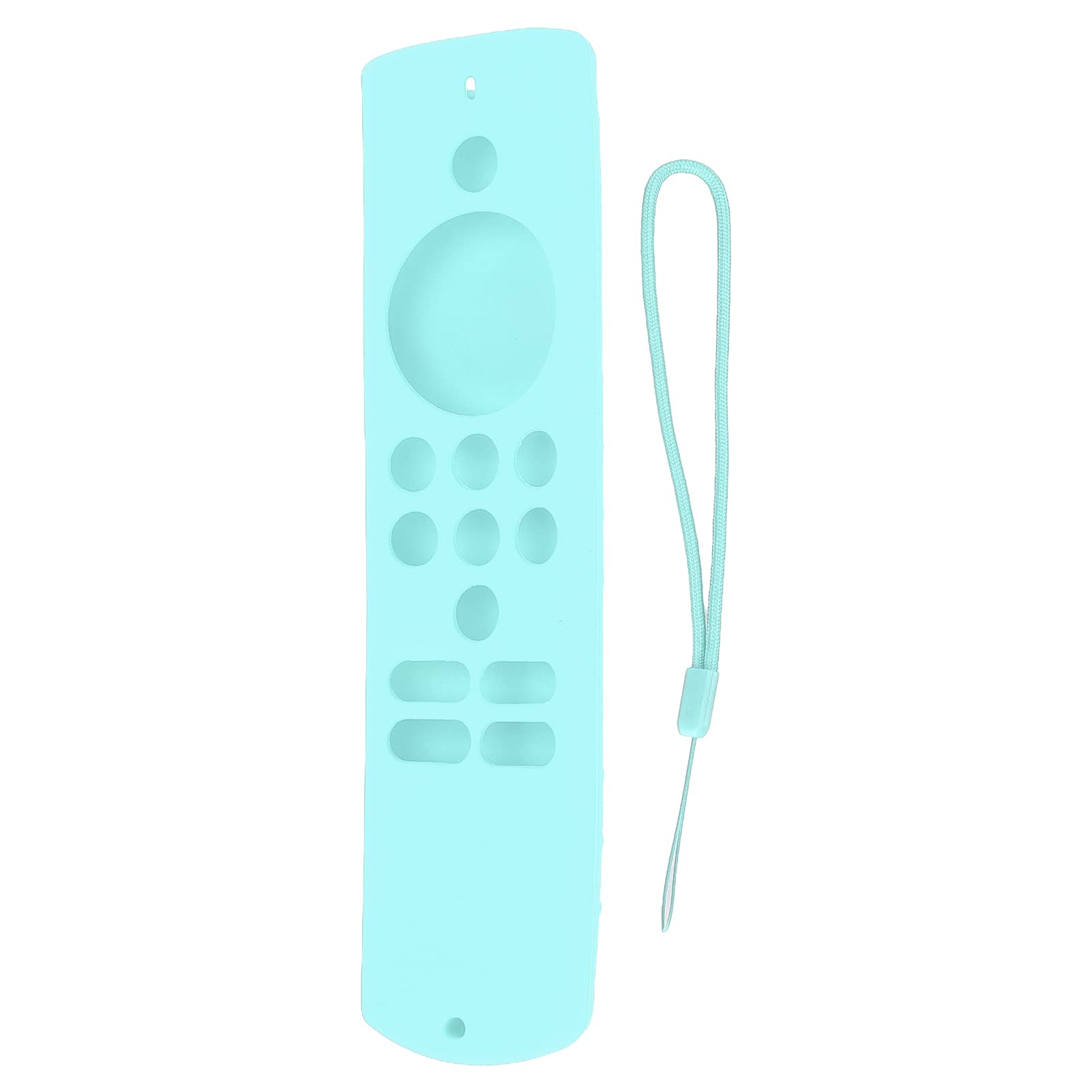 Riuulity Remote Control Cover, Silicone Remote Case with Accurate Incision Not Interfer Buttons and Functions for Fire TV Stick Lite (Mint Green)