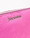 Juicy Couture Pink Makeup Bag Cosmetics Organizer Travel Essentials Zip Top Wedge Velour Heart Love