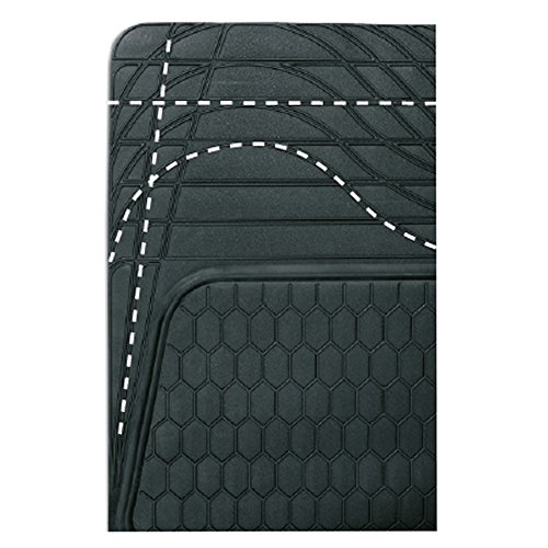JOM Car Parts & Car Hifi GmbH 20695 Kofferraummatte,Gummimatte 140 x 108 cm universal zuschneidbar Kofferraumschutz