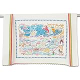 catstudio Long Island Dish & Hand Towel | Great for Kitchen, Bar, & Bathroom