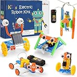 Robotics STEMキット 子供用 8-12 電動ロボット組み立てキット 科学プロジェクト活動