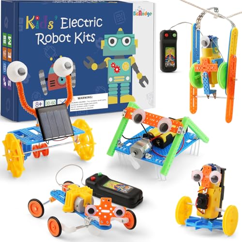 STEM Toy for Age 8-13, Robot Building Science Kit for 6 7 8-12 Boy Gift