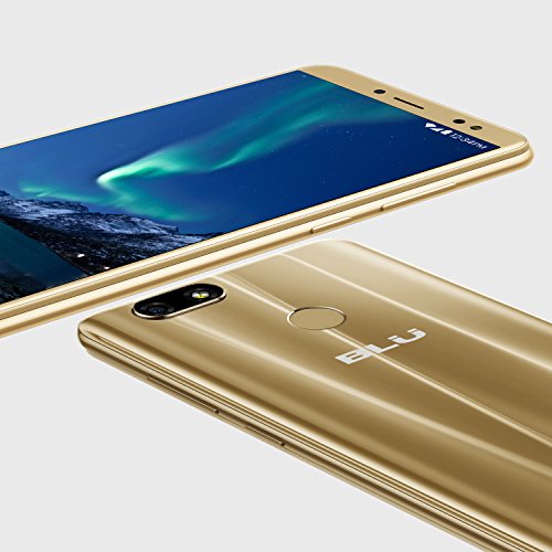 Blu Vivo Xl3 -5.5” Hd+ 18:9 Display Smartphone With Android 8.0 Oreo –Gold #TOP3