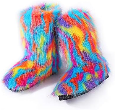 cheap fuzzy boots