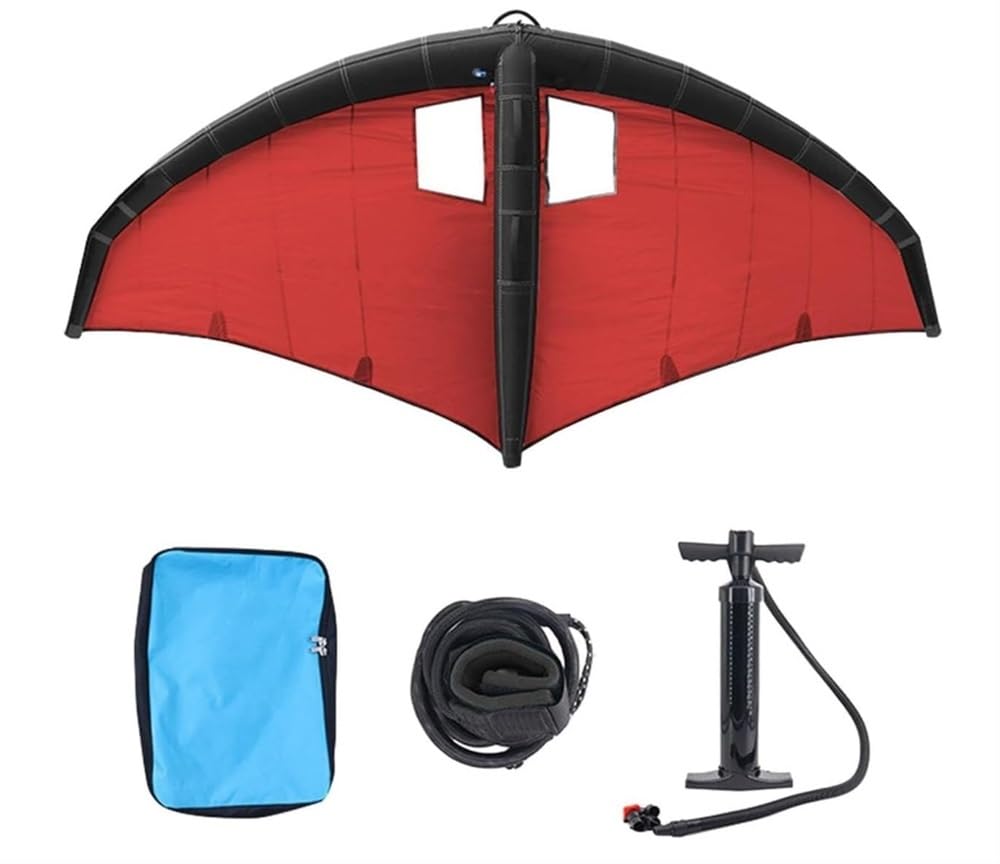 Aufblasbarer Surfflügel, Windflügelfolie, Kitesurfen, aufblasbares Flügelsurfen, Handfolienflügeldrachen, für Windflügel, Schneeski, Surfen, Wasserspiel