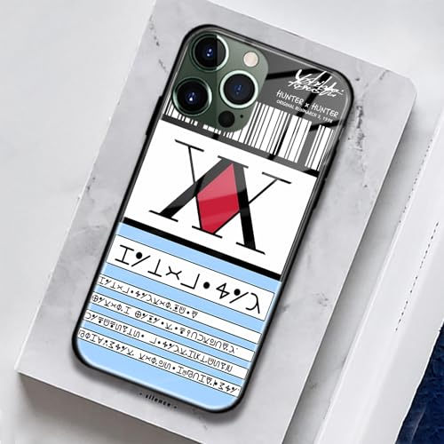 Coque Hunter x Hunter iPhone 15 Pro Max verre protection silicone manga